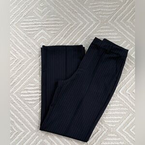 Aqua women’s Navy Pinstripe Dress Pants